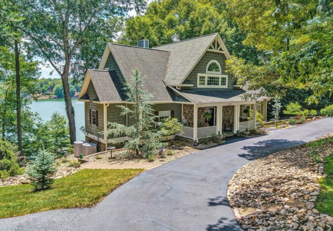 Extraordinary 5 BR Custom-Built Waterfront Home – 1100 Angela CT, Moneta
